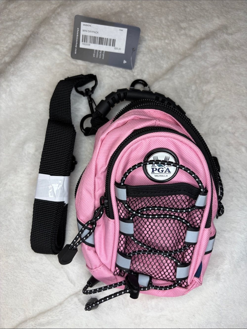 PGA Tour Pink Mini Crossbody Daypack